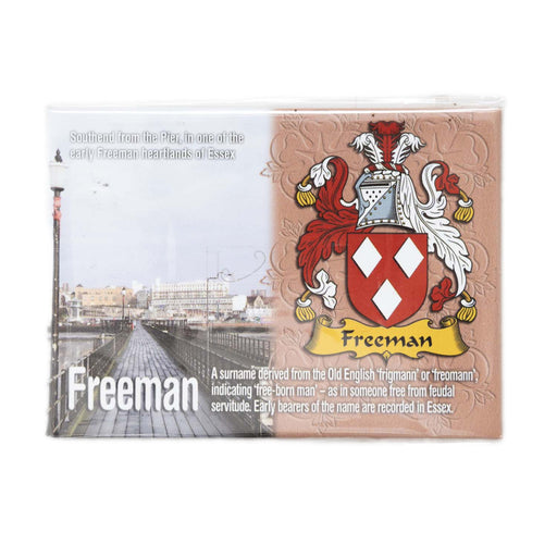 Clan/Family Scenic Magnet Freeman - Heritage Of Scotland - FREEMAN