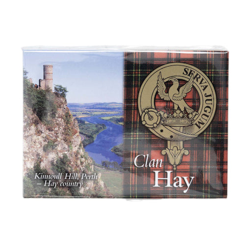 Clan/Family Scenic Magnet Hay - Heritage Of Scotland - HAY