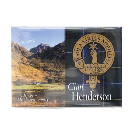 Clan/Family Scenic Magnet Henderson - Heritage Of Scotland - HENDERSON