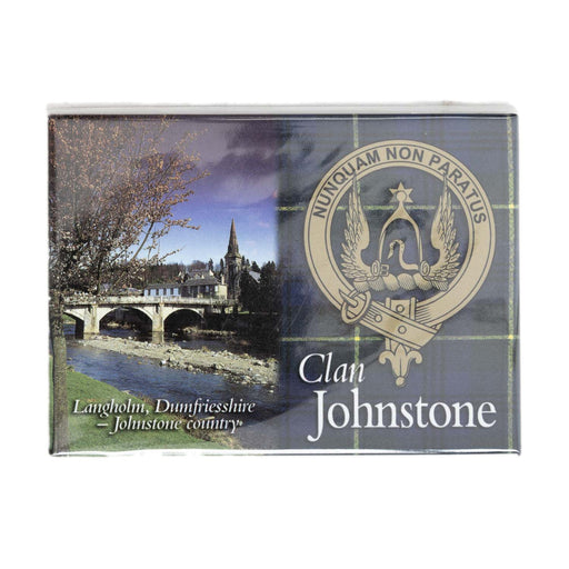 Clan/Family Scenic Magnet Johnstone - Heritage Of Scotland - JOHNSTONE