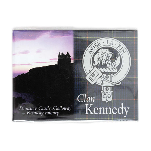 Clan/Family Scenic Magnet Kennedy - Heritage Of Scotland - KENNEDY