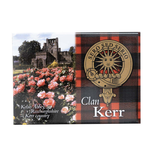 Clan/Family Scenic Magnet Kerr - Heritage Of Scotland - KERR
