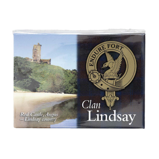 Clan/Family Scenic Magnet Lindsay - Heritage Of Scotland - LINDSAY