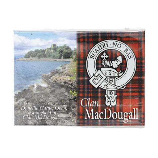 Clan/Family Scenic Magnet Macdougall - Heritage Of Scotland - MACDOUGALL