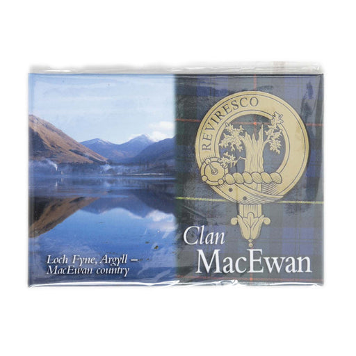 Clan/Family Scenic Magnet Macewan - Heritage Of Scotland - MACEWAN