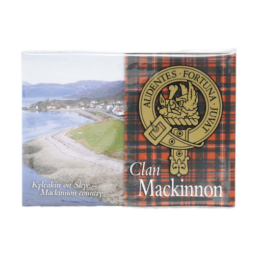 Clan/Family Scenic Magnet Mackinnon - Heritage Of Scotland - MACKINNON