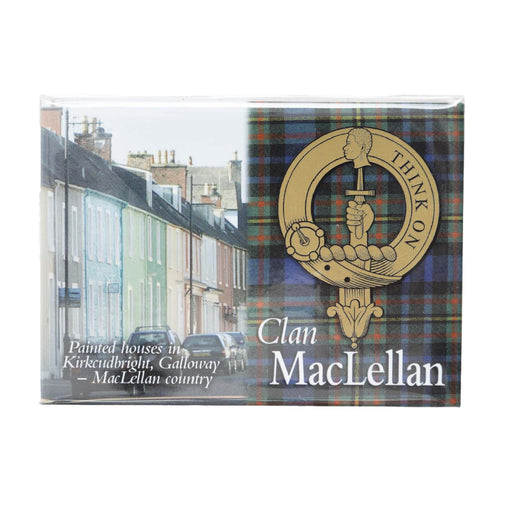 Clan/Family Scenic Magnet Maclellan - Heritage Of Scotland - MACLELLAN