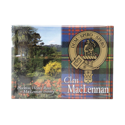 Clan/Family Scenic Magnet Maclennan - Heritage Of Scotland - MACLENNAN