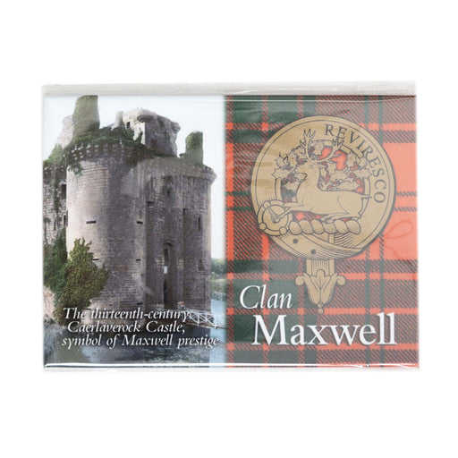 Clan/Family Scenic Magnet Maxwell - Heritage Of Scotland - MAXWELL
