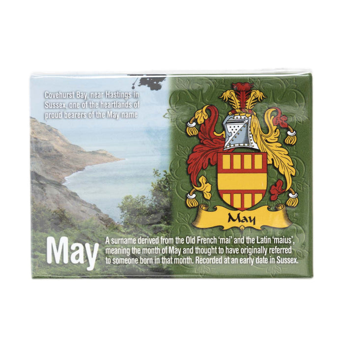 Clan/Family Scenic Magnet May - Heritage Of Scotland - MAY