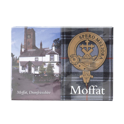 Clan/Family Scenic Magnet Moffat - Heritage Of Scotland - MOFFAT
