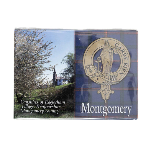 Clan/Family Scenic Magnet Montgomery - Heritage Of Scotland - MONTGOMERY