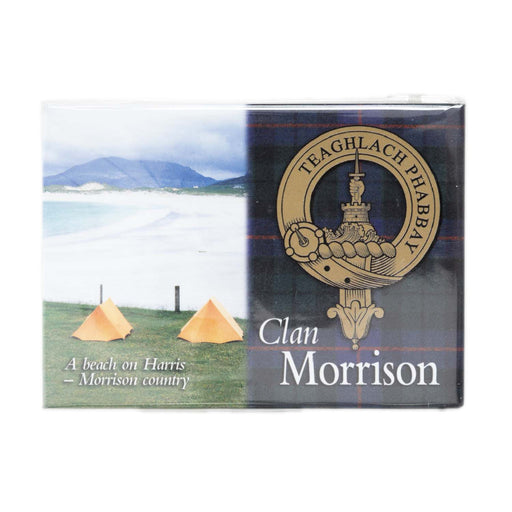 Clan/Family Scenic Magnet Morrison - Heritage Of Scotland - MORRISON