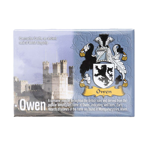 Clan/Family Scenic Magnet Owen - Heritage Of Scotland - OWEN