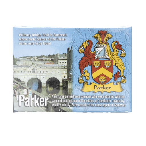 Clan/Family Scenic Magnet Parker - Heritage Of Scotland - PARKER