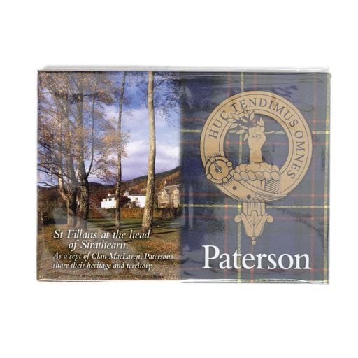Clan/Family Scenic Magnet Paterson - Heritage Of Scotland - PATERSON