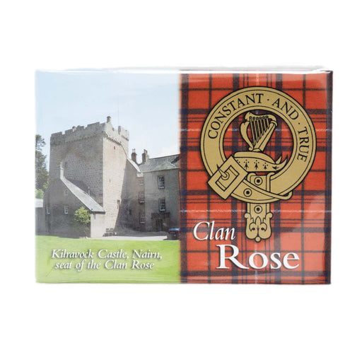 Clan/Family Scenic Magnet Rose - Heritage Of Scotland - ROSE