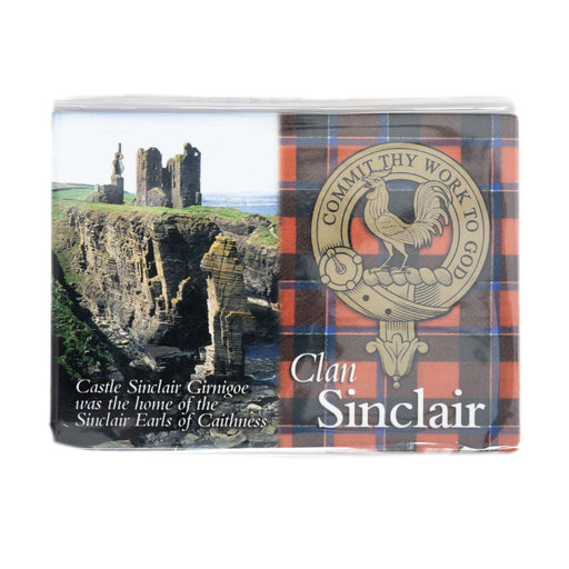 Clan/Family Scenic Magnet Sinclair - Heritage Of Scotland - SINCLAIR