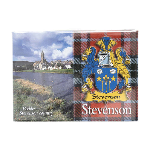 Clan/Family Scenic Magnet Stevenson - Heritage Of Scotland - STEVENSON