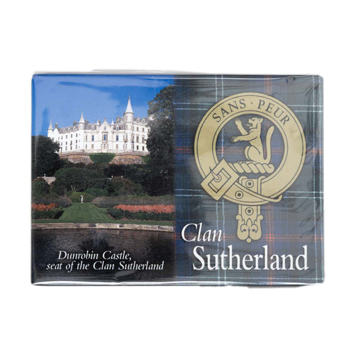Clan/Family Scenic Magnet Sutherland - Heritage Of Scotland - SUTHERLAND