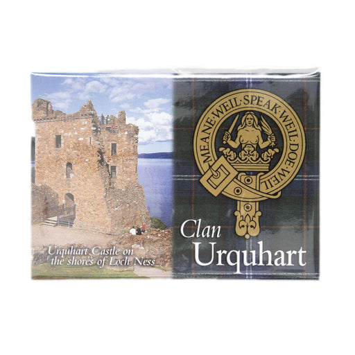 Clan/Family Scenic Magnet Urquhart - Heritage Of Scotland - URQUHART