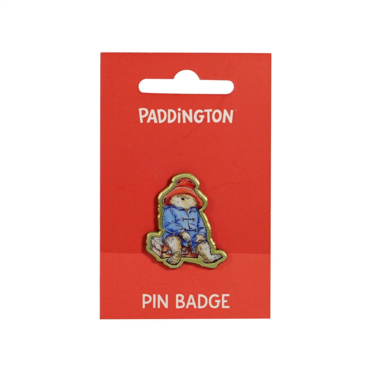 Classic Paddington Bear Full-Length Enamel Pin Badge - Heritage Of Scotland -