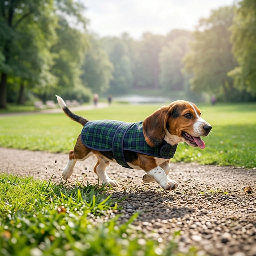 Classic Scottish Tartan Dog Coat - Heritage Of Scotland - Black Watch / Small