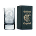 Collins Crystal Clan Shot Glass Barclay - Heritage Of Scotland - BARCLAY