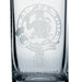 Collins Crystal Clan Shot Glass Livingstone - Heritage Of Scotland - LIVINGSTONE