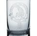 Collins Crystal Clan Shot Glass Macdonell - Heritage Of Scotland - MACDONELL