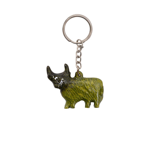 Coloured Highland Cow Keyrings 5 Cm - Heritage Of Scotland - N/A