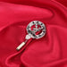 Colquhoun Clan Badge, Kilt Pin, Lapel Pin, Cufflinks, Keyring/Key Fob & Gift Set — Fine Pewter by Art Pewter — Made in Scotland (Shiny Finish) - Heritage Of Scotland - Lapel Pin