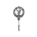 Colquhoun Clan Badge, Kilt Pin, Lapel Pin, Cufflinks, Keyring/Key Fob & Gift Set — Fine Pewter by Art Pewter — Made in Scotland (Shiny Finish) - Heritage Of Scotland - Lapel Pin