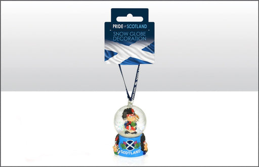Comical Piper Snowglobe Decoration - Heritage Of Scotland - N/A
