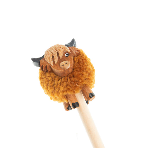 Coo Pom Pom Pencil - Heritage Of Scotland - NA