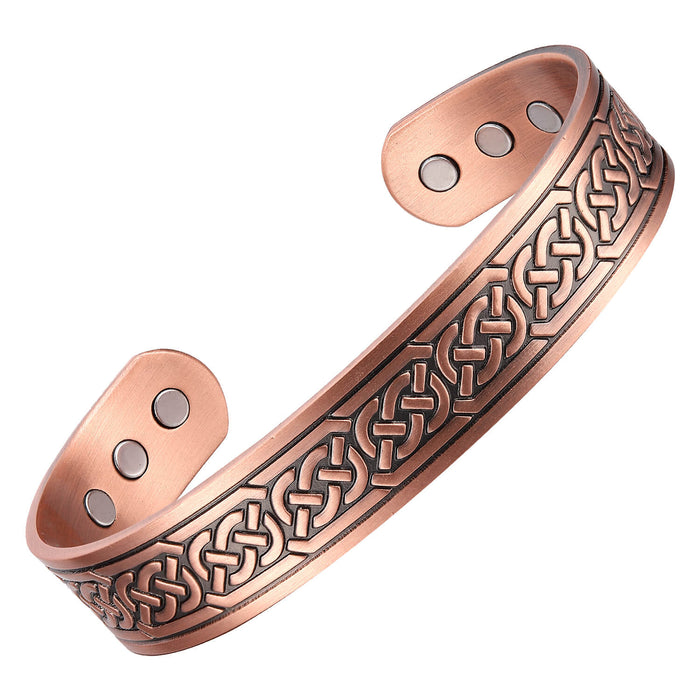 Copper Magnetic Bracelet - Heritage Of Scotland - N/A