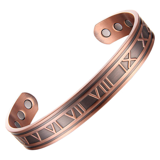 Copper Magnetic Bracelet - Heritage Of Scotland - N/A