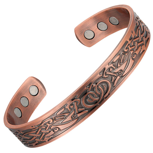 Copper Magnetic Bracelet - Heritage Of Scotland - N/A