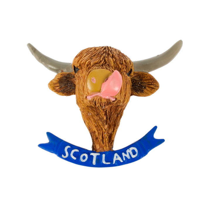 Cow Scotland Magnet - Heritage Of Scotland - NA