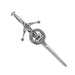 Craig Clan Badge, Kilt Pin, Lapel Pin, Cufflinks, Keyring/Key Fob & Gift Set — Fine Pewter by Art Pewter — Made in Scotland (Shiny Finish) - Heritage Of Scotland - Kilt Pin