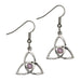 Crinan Knot Earrings Light Amethyst - Heritage Of Scotland - LIGHT AMETHYST