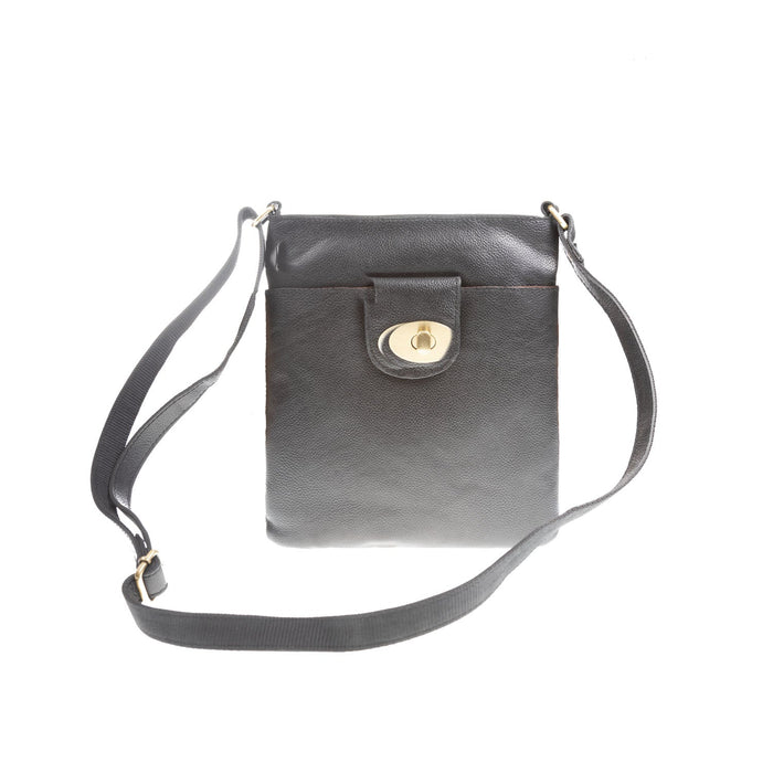 Cross Body Bag Black - Heritage Of Scotland - BLACK