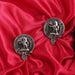 Cumming Clan Badge, Kilt Pin, Lapel Pin, Cufflinks, Keyring/Key Fob & Gift Set — Fine Pewter by Art Pewter — Made in Scotland (Shiny Finish) - Heritage Of Scotland - Cufflinks