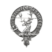 Davidson Clan Badge, Kilt Pin, Lapel Pin, Cufflinks, Keyring/Key Fob & Gift Set — Fine Pewter by Art Pewter — Made in Scotland (Shiny Finish) - Heritage Of Scotland - Badge