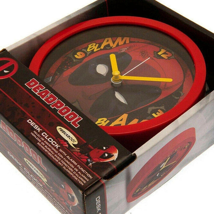 Deadpool (Blam Blam) Desk Clock - Heritage Of Scotland - NA