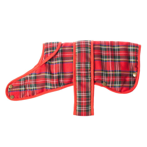 Dog Coat Tartan Sr - Size S & M Stewart Royal - Heritage Of Scotland - STEWART ROYAL