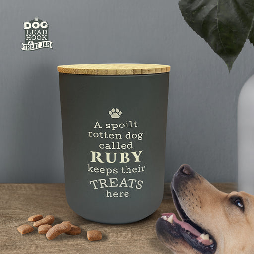 Dog Treat Jar Ruby - Heritage Of Scotland - RUBY