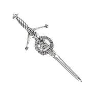Douglas Clan Badge, Kilt Pin, Lapel Pin, Cufflinks, Keyring/Key Fob & Gift Set — Fine Pewter by Art Pewter — Made in Scotland (Shiny Finish) - Heritage Of Scotland - Kilt Pin