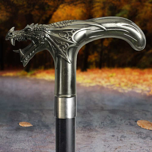 Dragons Roar Swaggering Cane 89Cm - Heritage Of Scotland - NA