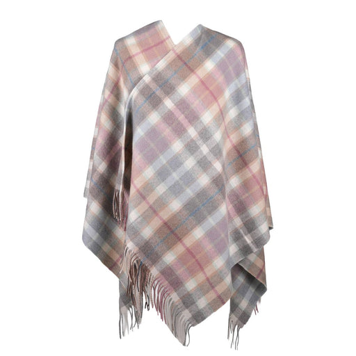 Edinburgh 100% Cashmere Mini Cape - Heritage Of Scotland - BUCHANAN MIX GREY